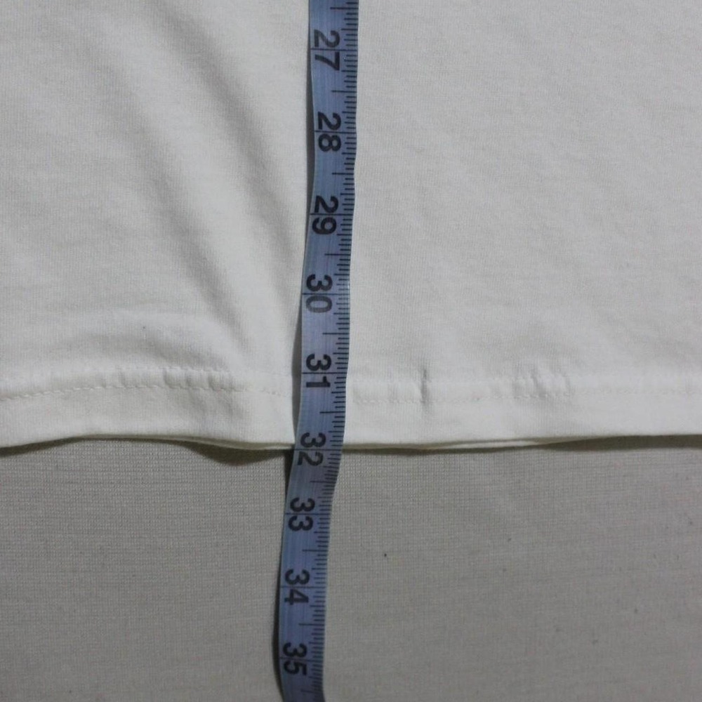 Mens Vintage Y2K 00s Ringer Skater Streetwear IBM Tech Promo White T-shirt - Picture 6 of 7